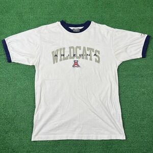 Vintage Pro Player University of Arizona Wildcats Embroidered Ringer Tee